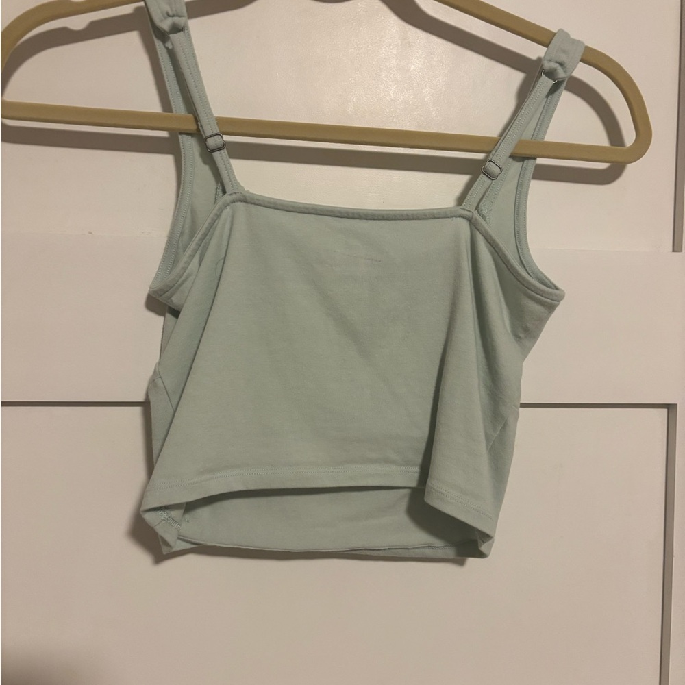 Mint green Sleeveless Women's Top - Picture 5 of 5